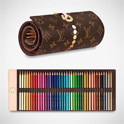 louis vuitton coloring pencils|louis vuitton diary refill.